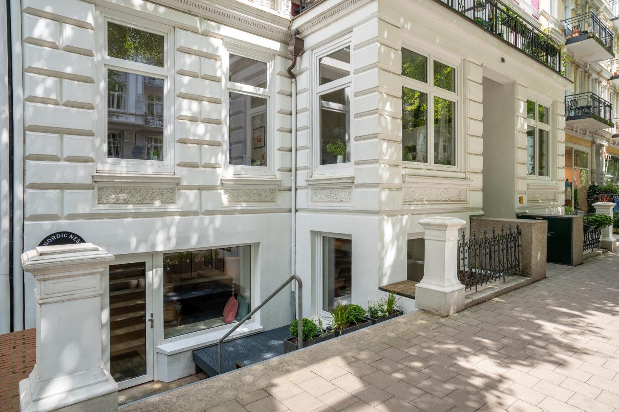 Ferienwohnung Nordic Nest Eimsbuettel Hamburg Exterior foto